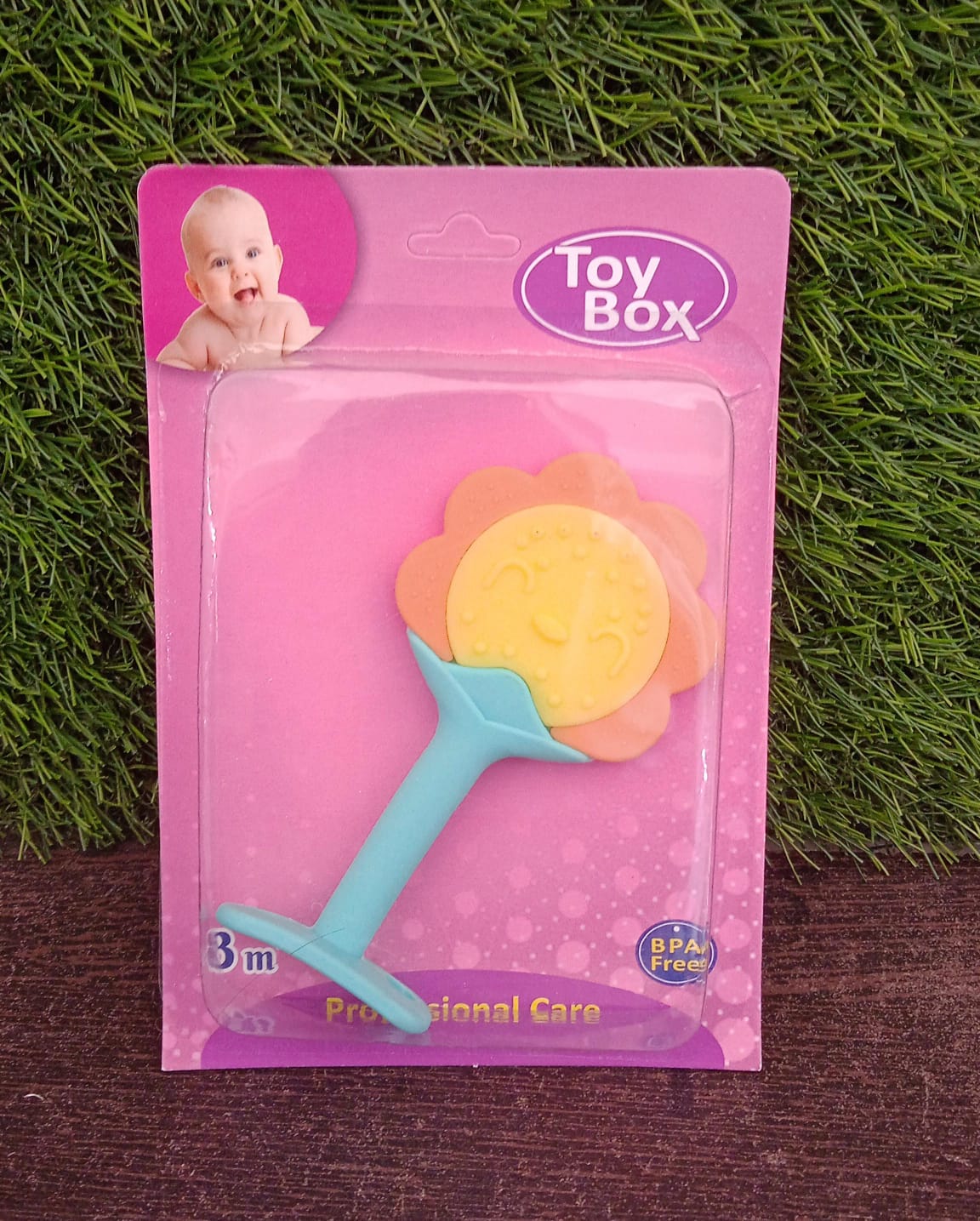 Baby Silicone Teether Fruit Teether For Toddlers100 Food Grade Silicone Teether Non-toxic Latex Free Suitable For Kids Above 3 Months Sunflower Moon Shape(1 Pc)