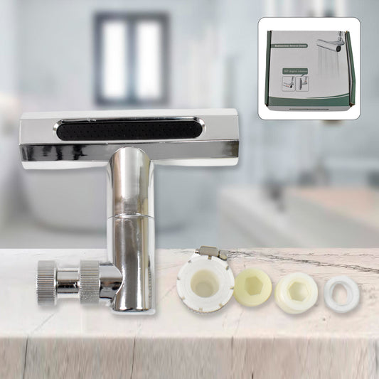 Plastic Multifunctional Universal Shower Head - Adjustable High Pressure Water Saving (1 Pc)