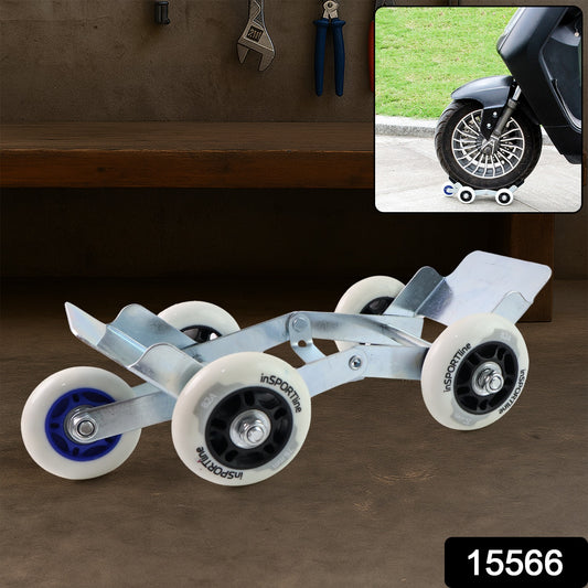 Universal Scooterbike Parking Support Roller With Heavy-duty Wheels (1 Pc)