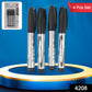 Black Marker Used In All Kinds Of School College (4 Pcs Set)