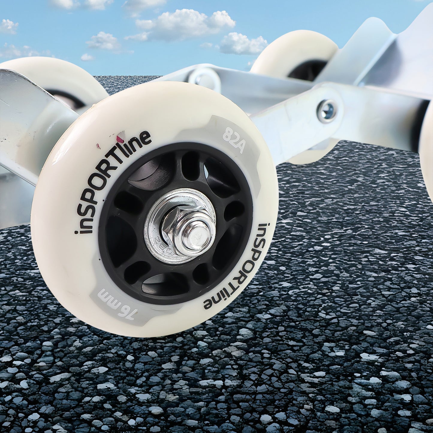 Universal Scooterbike Parking Support Roller With Heavy-duty Wheels (1 Pc)