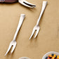 Apex 6 In 1 Stainless Steel Fruit Fork (1 Set)