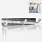 Stainless Steel Wall Mounted Coat 3 Hook Rack (14x3  1 Pc)