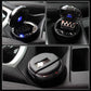 Solar Powered Led Car Ashtray With Flip Lid (1 Pc)