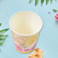 Disposable Paper Cups Disposable Tea Coffee Cups (24 Pcs Set  Mix Color  Design)