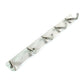 Stainless Steel Wall Mounted Coat 5 Hook Rack (26x3  1 Pc)