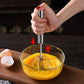 Small Stainless Steel Egg Whisk Hand Push Rotary Whisk Blender (1 Pc  27 Cm)
