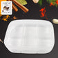 Plastic 5- Compartment Excellent Container Reusable Lunch Box (1 Pc)